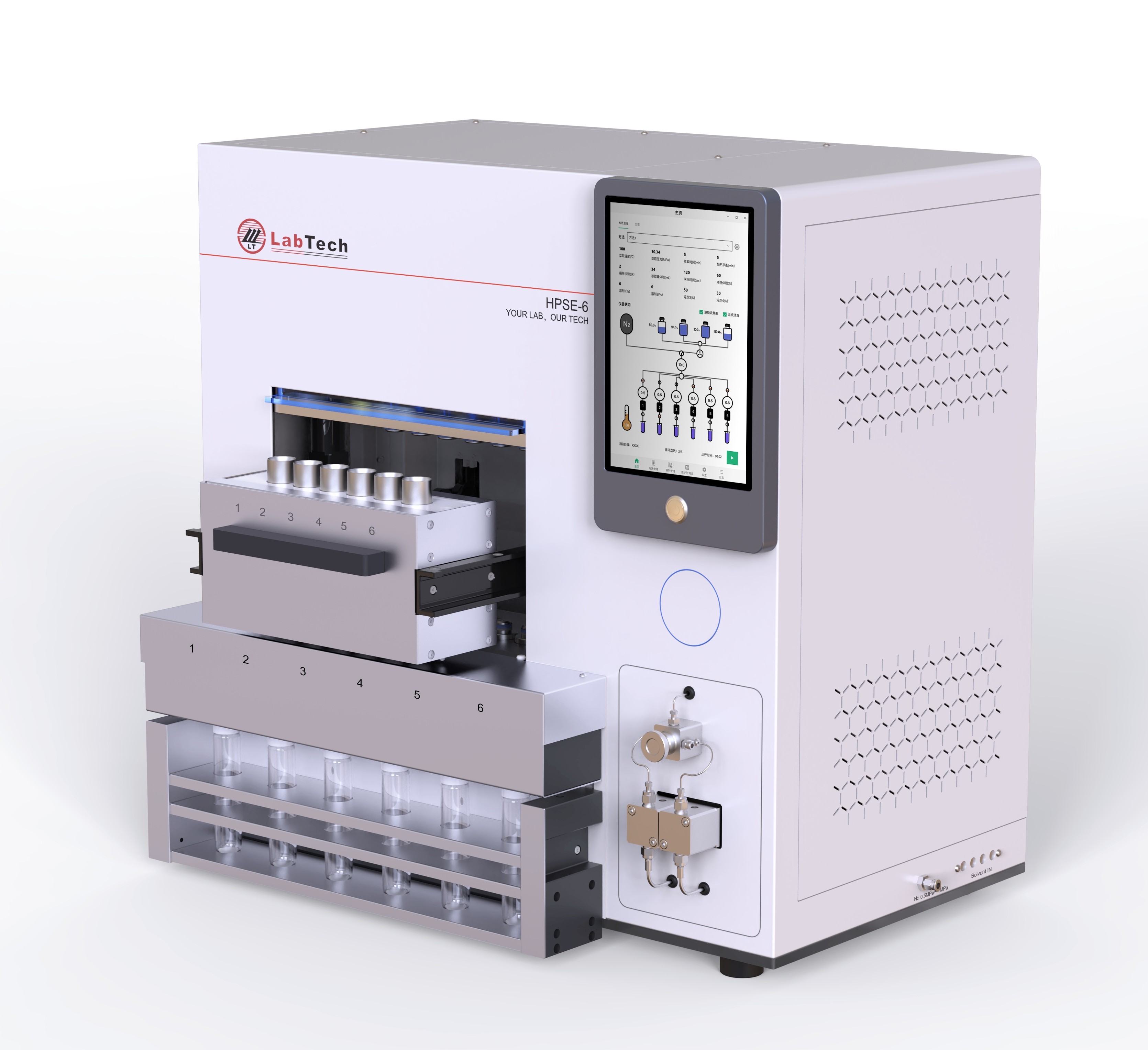 LabTech HPSE-6 Pressurised Solvent Extractor